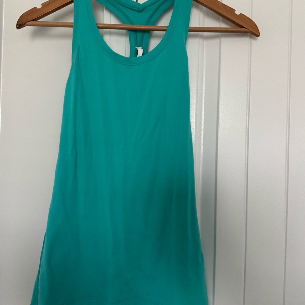 Lululemon Teal Razorback Tank
